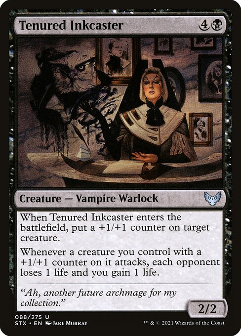Strixhaven: School of Mages - 88 - Tenured Inkcaster - Uncommon