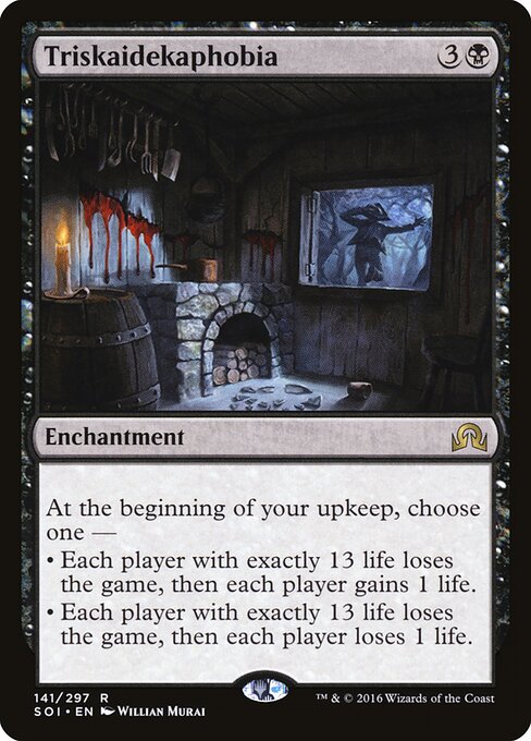 Shadows over Innistrad - 141 - Triskaidekaphobia - Rare