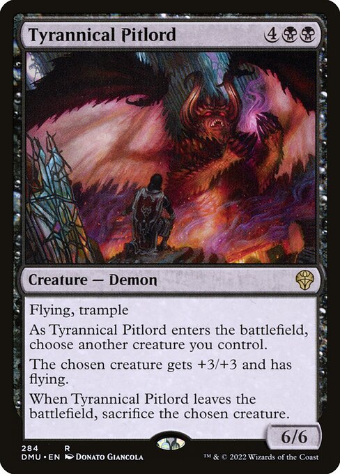 Dominaria United - 284 - Tyrannical Pitlord - Rare