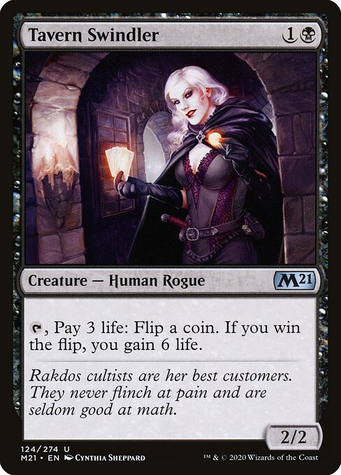 Core Set 2021 - 124 - Tavern Swindler - Uncommon