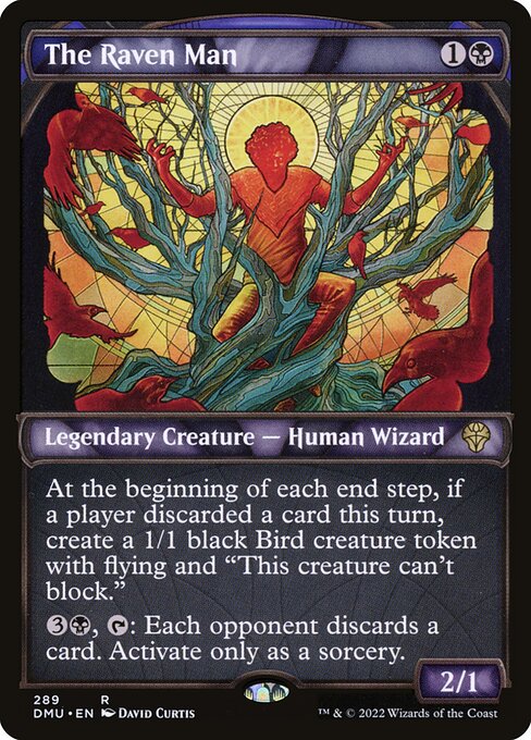 Dominaria United - 289 - The Raven Man - Rare