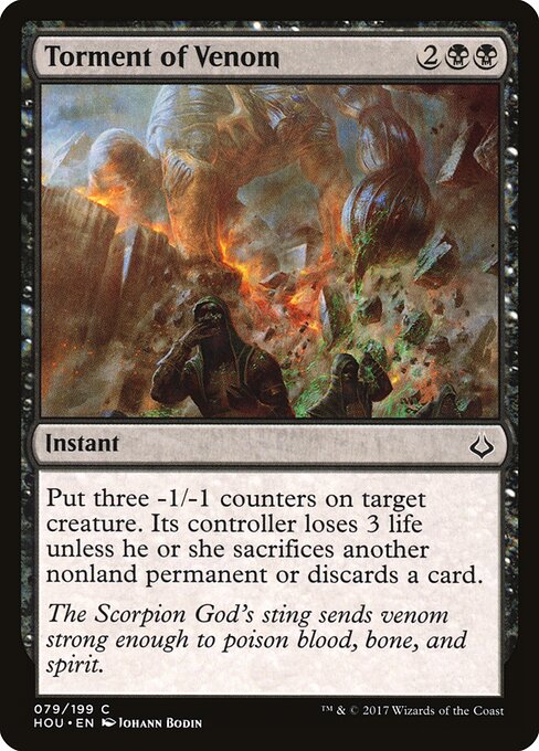 Hour of Devastation - 79 - Torment of Venom - Common
