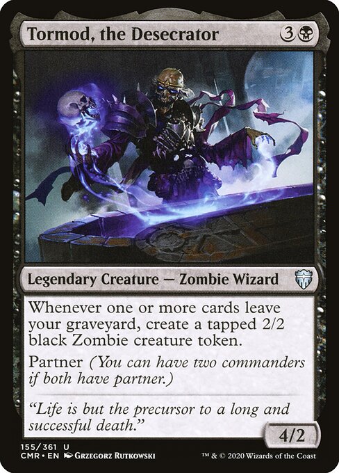Commander Legends - 155 - Tormod, the Desecrator - Uncommon