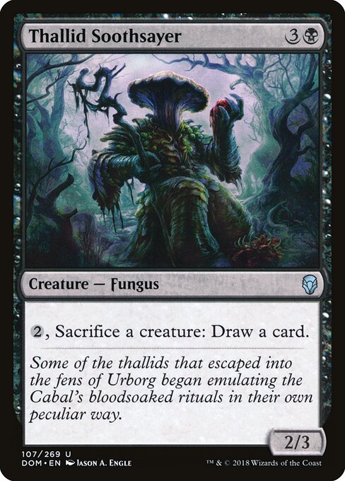 Dominaria - 107 - Thallid Soothsayer - Uncommon