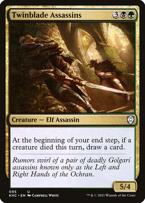 Kaldheim Commander - 95 - Twinblade Assassins - Uncommon