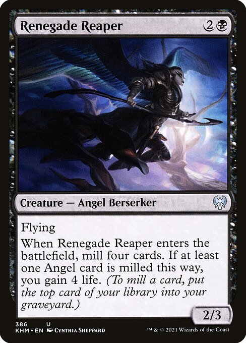 Kaldheim - 386 - Renegade Reaper - Uncommon