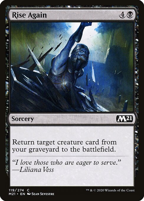 Core Set 2021 - 119 - Rise Again - Common