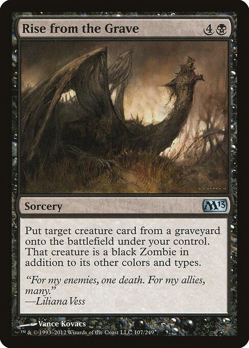 Magic 2013 - 107 - Rise from the Grave - Uncommon