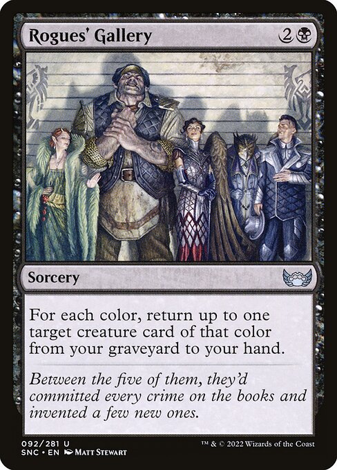 Streets of New Capenna - 92 - Rogues' Gallery - Uncommon