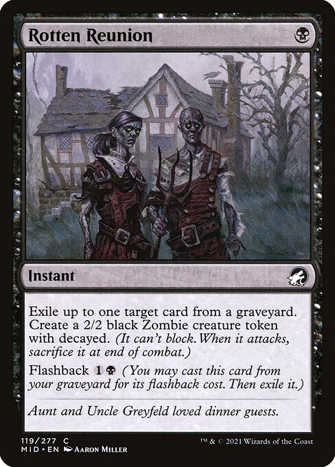 Innistrad: Midnight Hunt - 119 - Rotten Reunion - Common