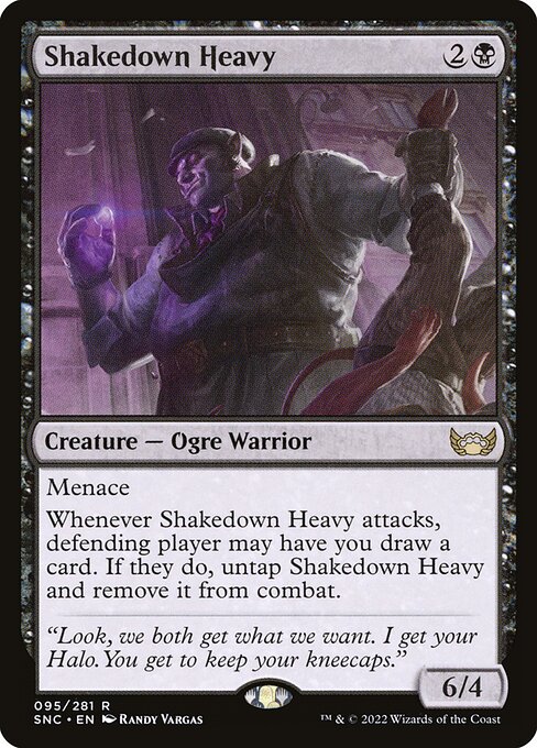 Streets of New Capenna - 95 - Shakedown Heavy - Rare