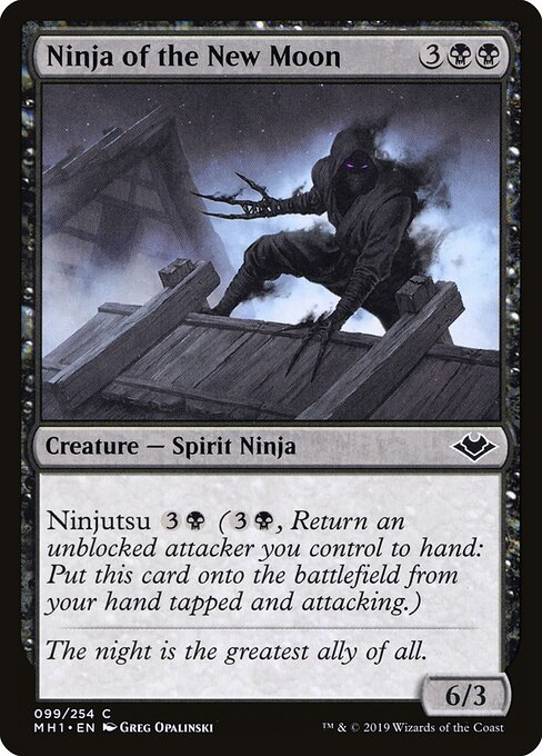 Modern Horizons - 99 - Ninja of the New Moon - Common