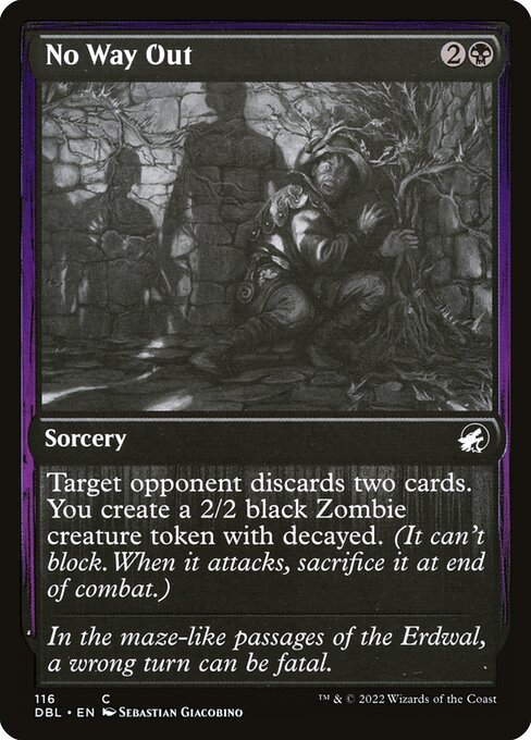 Innistrad: Double Feature - 116 - No Way Out - Common