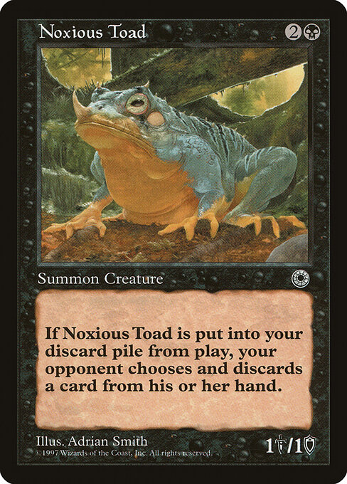 Portal - 104 - Noxious Toad - Uncommon