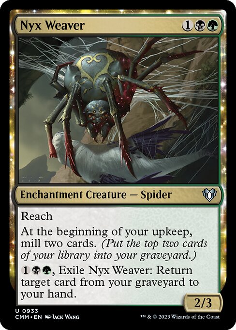 Commander Masters - 933 - Nyx Weaver - Uncommon