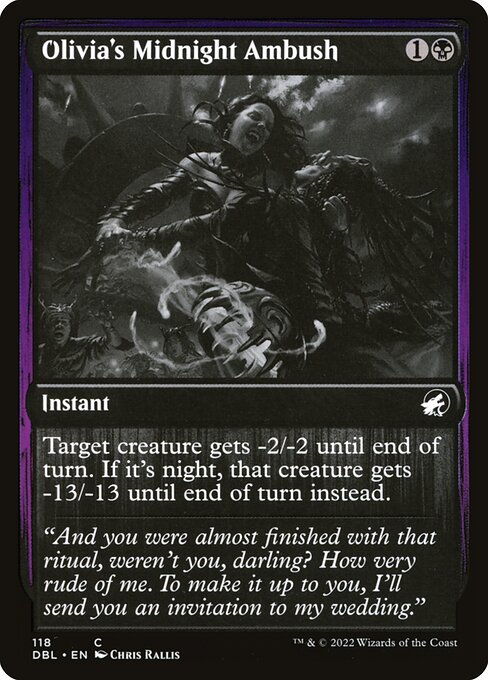 Innistrad: Double Feature - 118 - Olivia's Midnight Ambush - Common