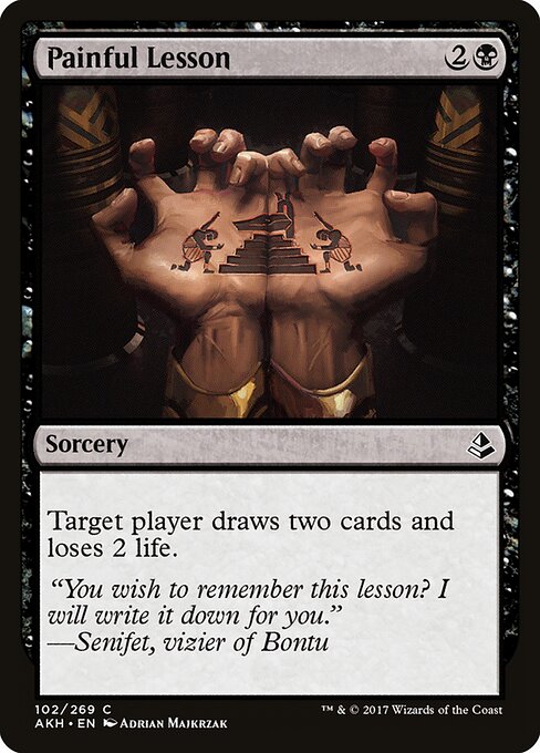 Amonkhet - 102 - Painful Lesson - Common