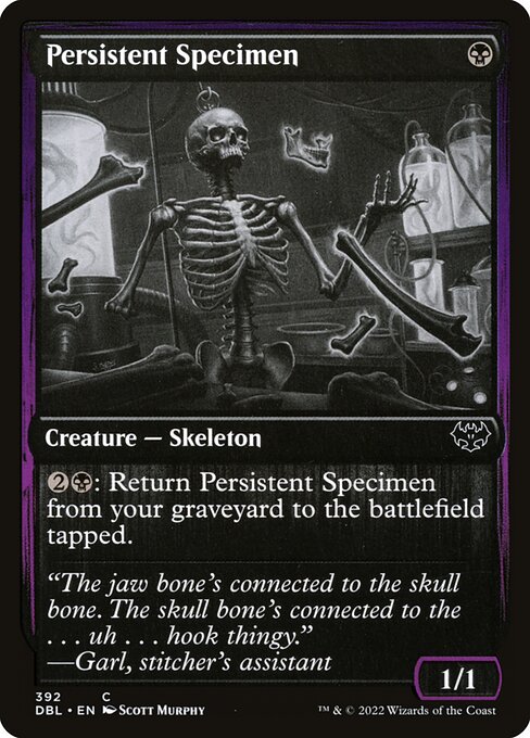 Innistrad: Double Feature - 392 - Persistent Specimen - Common