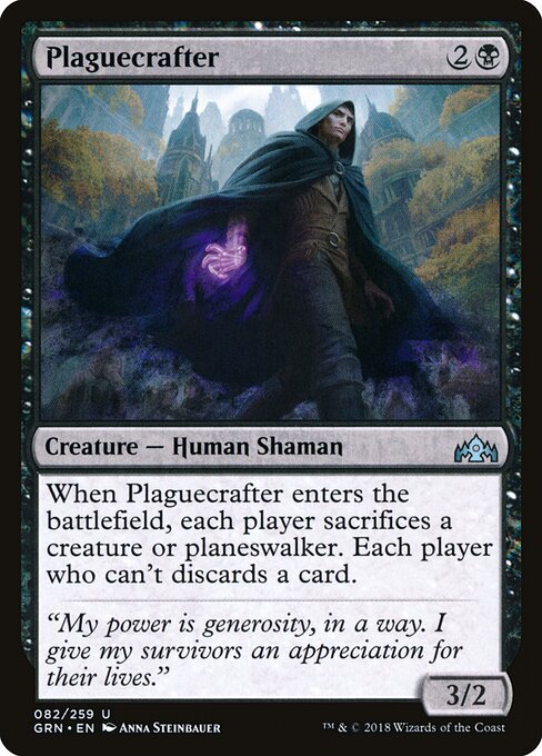 Guilds of Ravnica - 82 - Plaguecrafter - Uncommon
