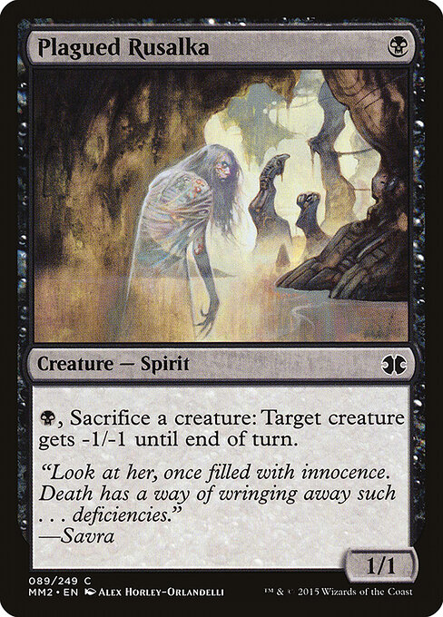 Modern Masters 2015 - 89 - Plagued Rusalka - Common