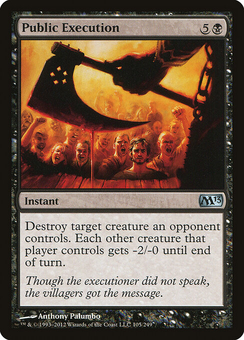 Magic 2013 - 105 - Public Execution - Uncommon