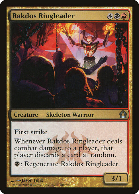 Return to Ravnica - 186 - Rakdos Ringleader - Uncommon