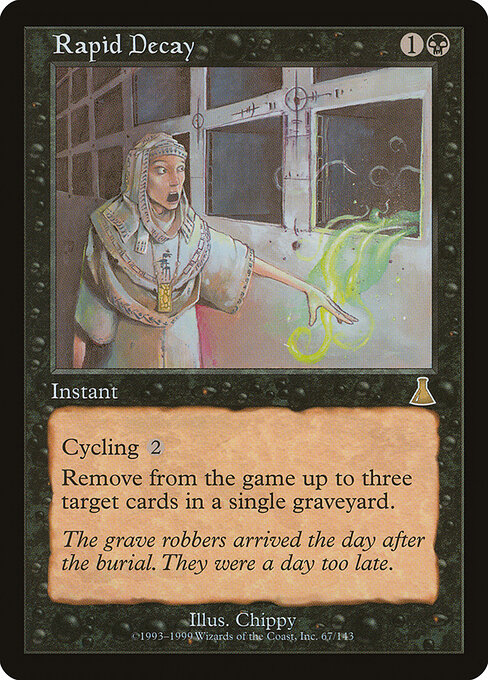 Urza's Destiny - 67 - Rapid Decay - Rare