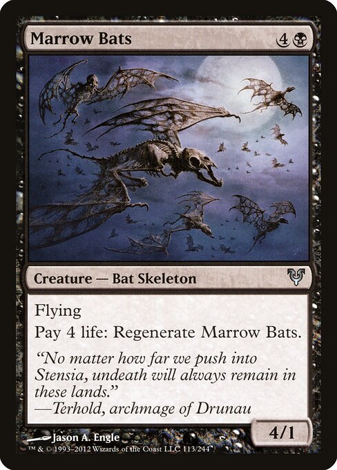 Avacyn Restored - 113 - Marrow Bats - Uncommon