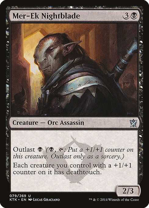Khans of Tarkir - 79 - Mer-Ek Nightblade - Uncommon