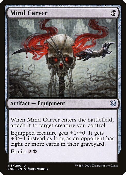 Zendikar Rising - 113 - Mind Carver - Uncommon