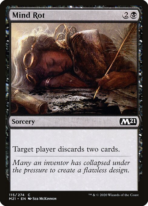 Core Set 2021 - 115 - Mind Rot - Common