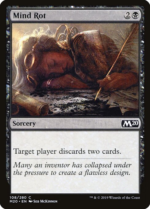Core Set 2020 - 108 - Mind Rot - Common