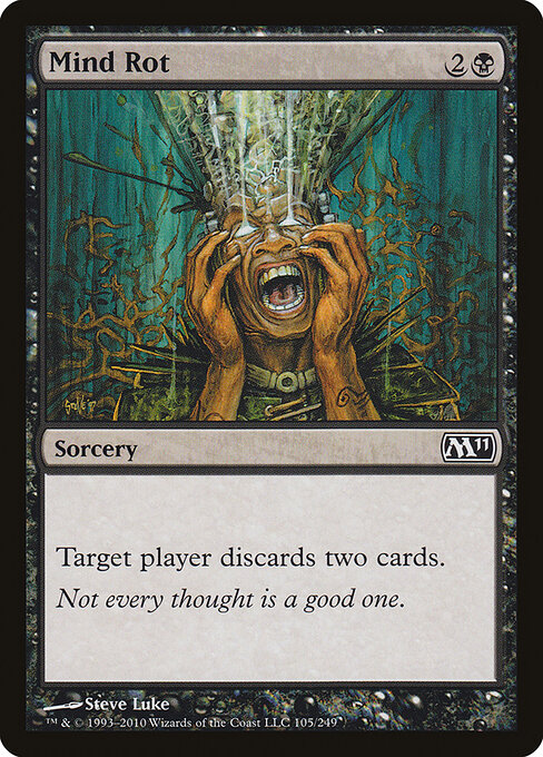 Magic 2011 - 105 - Mind Rot - Common