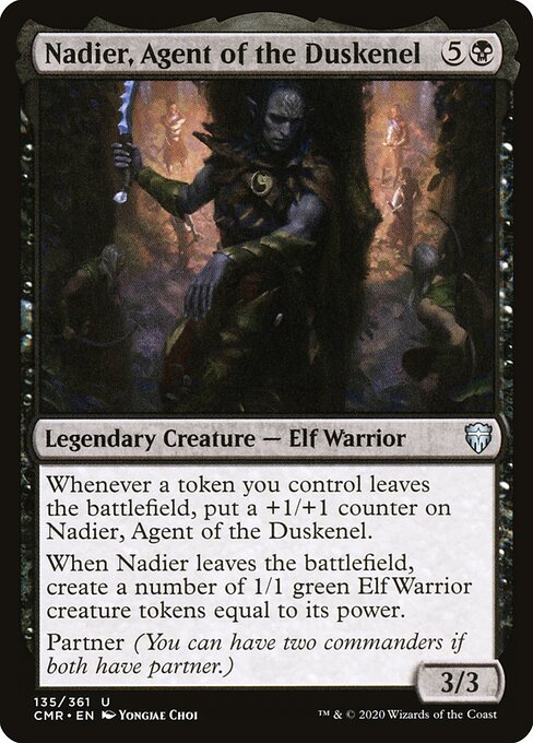 Commander Legends - 135 - Nadier, Agent of the Duskenel - Uncommon