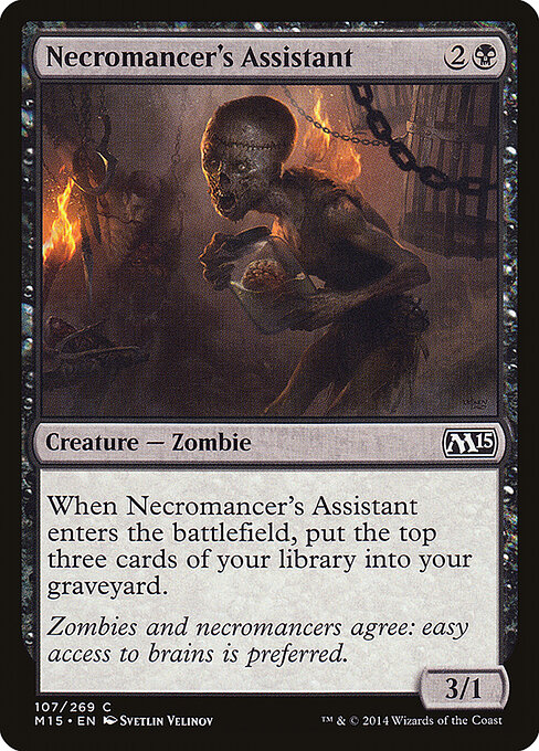 Magic 2015 - 107 - Necromancer's Assistant - Common