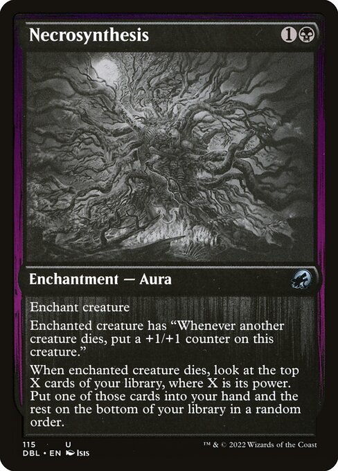 Innistrad: Double Feature - 115 - Necrosynthesis - Uncommon