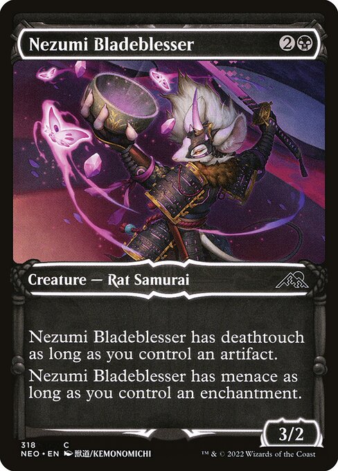 Kamigawa: Neon Dynasty - 318 - Nezumi Bladeblesser - Common