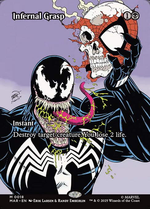 Marvel Universe - 18 - Infernal Grasp - Mythic