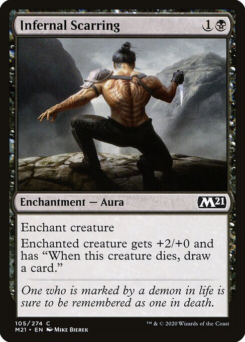 Core Set 2021 - 105 - Infernal Scarring - Common