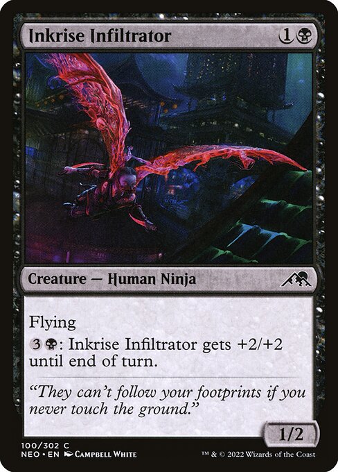 Kamigawa: Neon Dynasty - 100 - Inkrise Infiltrator - Common