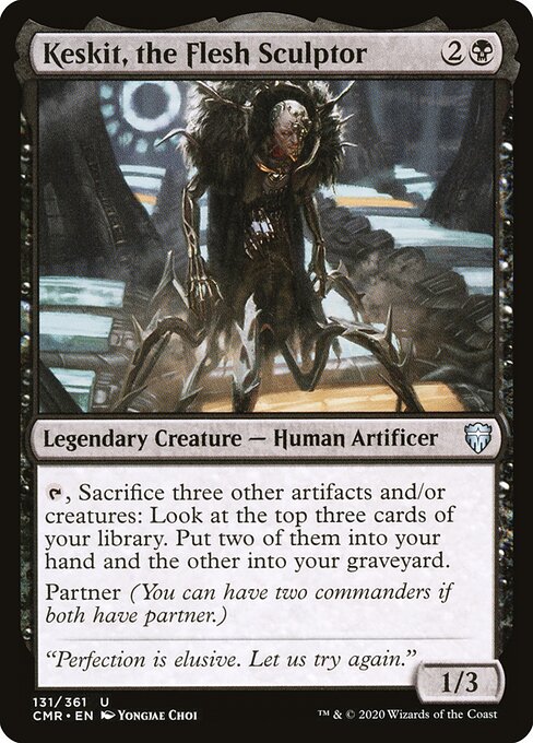 Commander Legends - 131 - Keskit, the Flesh Sculptor - Uncommon