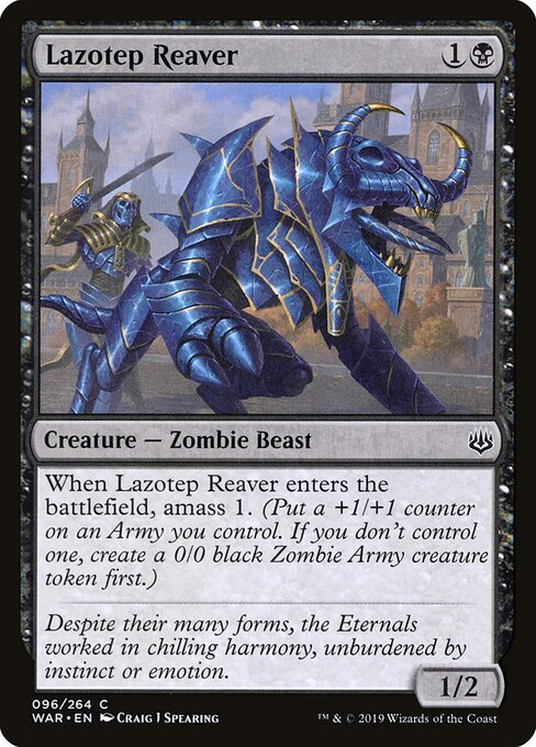War of the Spark - 96 - Lazotep Reaver - Common