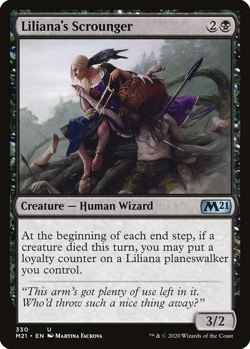 Core Set 2021 - 330 - Liliana's Scrounger - Uncommon