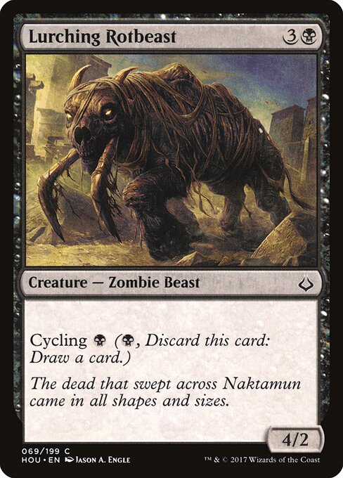 Hour of Devastation - 69 - Lurching Rotbeast - Common