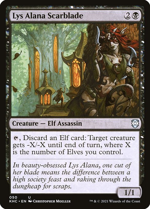 Kaldheim Commander - 50 - Lys Alana Scarblade - Uncommon