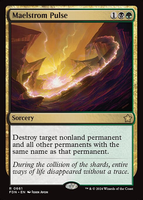 Foundations - 661 - Maelstrom Pulse - Rare