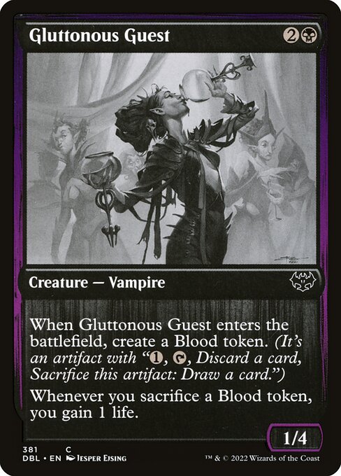 Innistrad: Double Feature - 381 - Gluttonous Guest - Common
