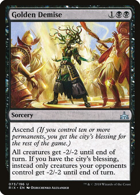 Rivals of Ixalan - 73 - Golden Demise - Uncommon