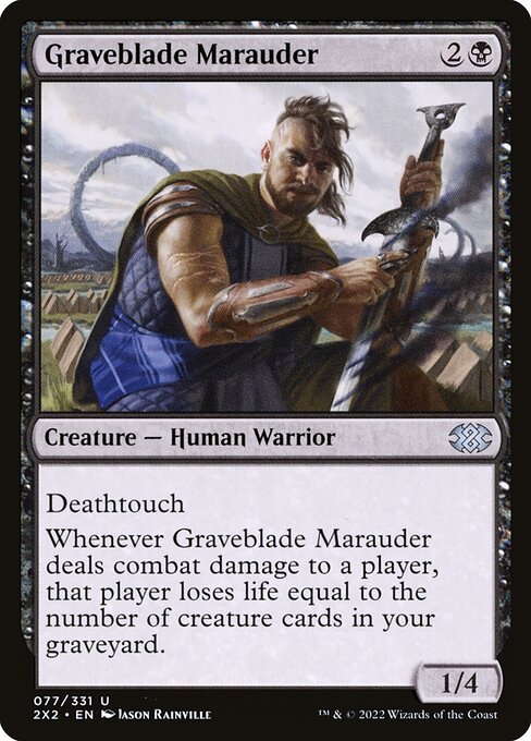 Double Masters 2022 - 77 - Graveblade Marauder - Uncommon