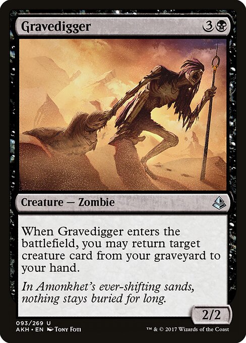 Amonkhet - 93 - Gravedigger - Uncommon